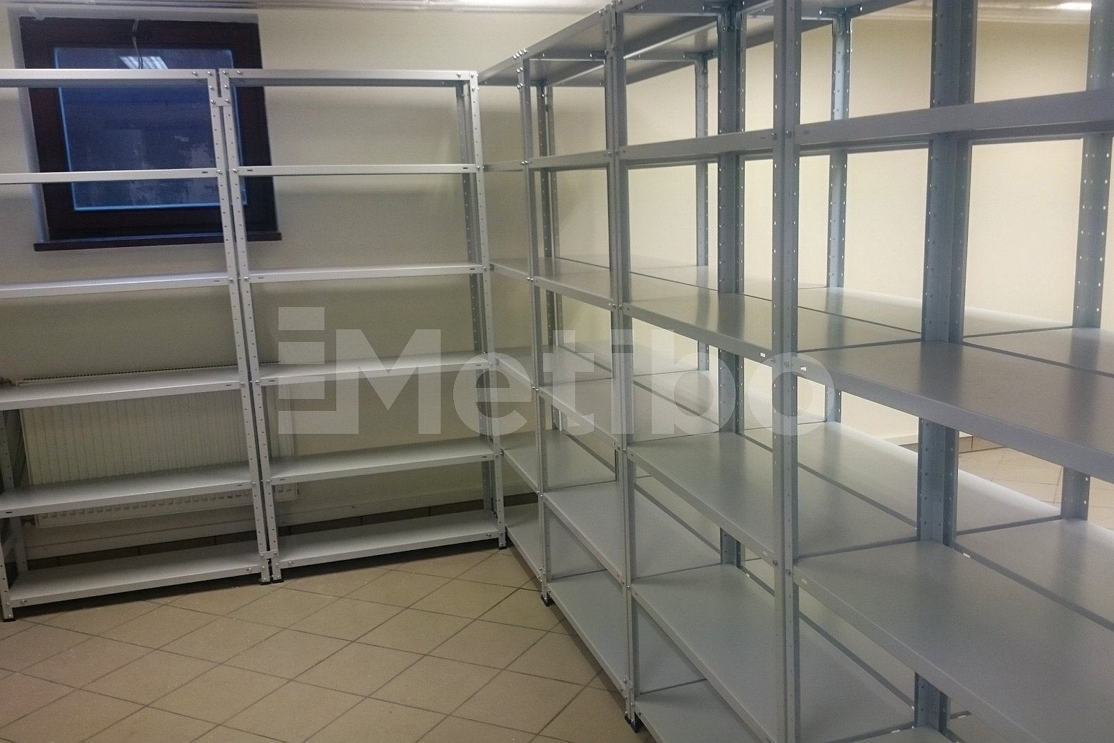Regały metalowe - Metibo - Producent regałów metalowych